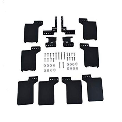 R/C Scale Accessories : Mud Flap For Axial 1/10 SCX10 III Jeep Wrangler AXi03007 / Jeep Gladiator AXi03006-50Pc Set Black
