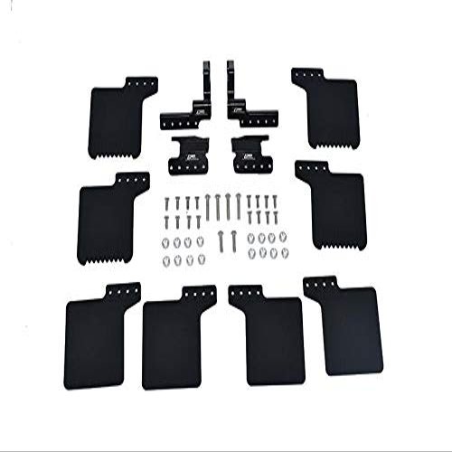 R/C Scale Accessories : Mud Flap For Axial 1/10 SCX10 III Jeep Wrangler AXi03007 / Jeep Gladiator AXi03006-50Pc Set Black