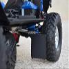 R/C Scale Accessories : Mud Flap For Axial 1/10 SCX10 III Jeep Wrangler AXi03007 / Jeep Gladiator AXi03006-50Pc Set Black view 2