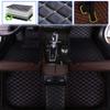 SureKit Custom Car Floor Mats for Land Rover Range Rover 4-Seat 2013-2017 Floor Liner Waterproof Anti-Skid Luxury Leather Full Coverage Liner Front Rear Mat/Set Black view 1