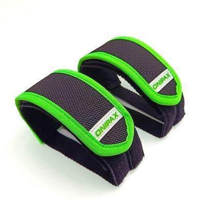 ONIPAX Outdoor Bike Pedal Straps for Fixed Gear, BMX and MTB, Adjustable Toe Clips Tape 2 PCS