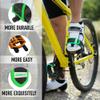ONIPAX Outdoor Bike Pedal Straps for Fixed Gear, BMX and MTB, Adjustable Toe Clips Tape 2 PCS view 3
