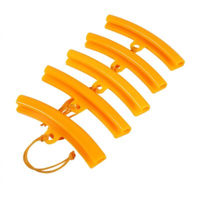 5Piece Polyurethane Wheel Changing Rim Savers, Wheel Changing Rim Protector Car Tire Changer Guard Rim Protector Tyre Wheel Changing Savers Tool (Orange)