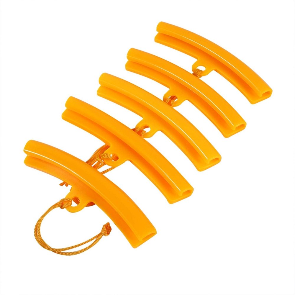 5Piece Polyurethane Wheel Changing Rim Savers, Wheel Changing Rim Protector Car Tire Changer Guard Rim Protector Tyre Wheel Changing Savers Tool (Orange)