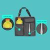 FH Group E-Z Travel Car Seat Back Organizer with Tissue Holder, for Baby Wipes Gray view 4
