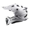 LS2 Helmets MX-Off Road Subverter Evo Helmet (Gloss White - Medium) view 2