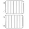 VGEBY 1 Pair Metal Front Lamp Guards, RC Front Headlight Grille Light Cover Headlight Grille Protective Cover Fit for 6/4 1/10 Crawler Car Accessory(Silver) Car Model Accessories view 4