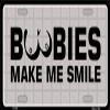 zhaoyongqin Novelty Boobies Make Me Smile License Plate view 1