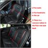 Muchkey Custom Luxury Leather seat Covers for Volvo S60 2014-2017 5-seat view 2