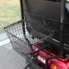 Zerodis Mobility Scooter Basket Bracket, Black Iron Mobility Scooter Rear Basket Mounting Bracket Mobility Scooter Modification Accessory Replacement Fit for Mobility Scooter Fix Basket view 2