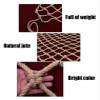 Hynet Rope Netting Playground, Child Balcony Safety Net Railings Protection Fence Decor Climbing Woven Rope Truck Cargo Trailer Netting Birds Net Treehouse Swing 1x5m (Size : 2 * 10m(7 * 33ft)) view 2