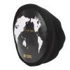 VGEBY RC Spare Tire Cover, Dustproof PU Leather 1:10 Scale Remote Control Crawler Car Spare Tire Cover RC Body Parts Dustproof Cover Mood Decoration Fit for 1/10 RC Car(C) view 1