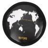 VGEBY RC Spare Tire Cover, Dustproof PU Leather 1:10 Scale Remote Control Crawler Car Spare Tire Cover RC Body Parts Dustproof Cover Mood Decoration Fit for 1/10 RC Car(C) view 2