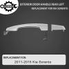 Gledewen Sorento Door Handle, Exterior Door Handle Rear Left Driver Side | Replacement for 2011-2015 Kia Sorento | Replaces# 836522P010, 826512P010 view 3