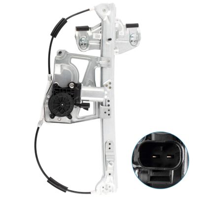 BOXI 741-521 17801303 Front Right Passenger Side Power Window Regulator and Motor Assembly Fit for Cadillac DeVille 2000 2001 (Sedan/Limousine/Cab & Chassis)