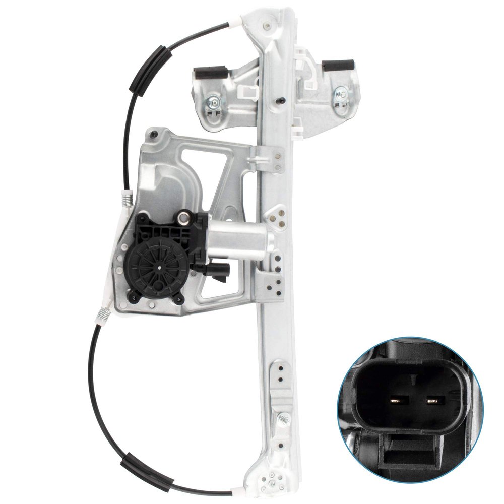 BOXI 741-521 17801303 Front Right Passenger Side Power Window Regulator and Motor Assembly Fit for Cadillac DeVille 2000 2001 (Sedan/Limousine/Cab & Chassis)