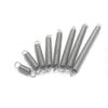 Geeyu ZHaonan- Extended Compressed Spring, 10Pcs,Steel Dual Hook Small Tension Spring, Hardware Accessories Wire Dia 0.5mm Outer Dia 4mm Length 15-50mm,Machinery Parts (Length : 0.5 x 4 x 50mm) view 1