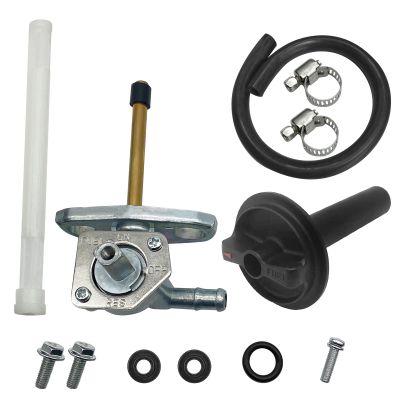 M MATI Fuel Cock Petcock with Lever Assy for Honda TRX250 TRX350 TRX400 TRX420 TRX450 TRX500 TRX650 16950-HM8-003, Gas Valve Switch Part