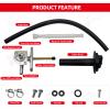 M MATI Fuel Cock Petcock with Lever Assy for Honda TRX250 TRX350 TRX400 TRX420 TRX450 TRX500 TRX650 16950-HM8-003, Gas Valve Switch Part view 3