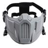 Toonol Protective Half Face Mask Outdoor Game Masks Tactical Mask for Tactical Action Games Color Grey view 1