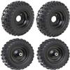 WPHMOTO 4 Sets of 4.10-6 Front and Rear Go Kart ATV Tubeless Tires with Rims for Scooter Quad Bikes 4 Wheelers view 1