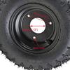 WPHMOTO 4 Sets of 4.10-6 Front and Rear Go Kart ATV Tubeless Tires with Rims for Scooter Quad Bikes 4 Wheelers view 4