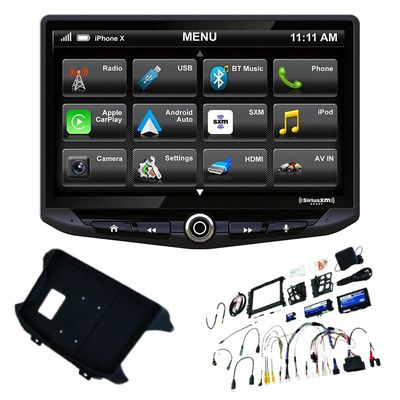 Stinger HEIGH10 Wrangler JL (18-23) & Gladiator JT (20-23) 10 HD Touchscreen Car Stereo, Apple CarPlay/Android Auto Radio, Bluetooth Receiver Head Unit, Off-Road Gauges, GPS, Audio EQ, Camera Inputs