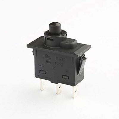 Power Car Wheels Accelerator Pedal Push Foot Switch for 6 Volt for Rollplay for Porsche Macan for VW Beetle for BMW R1200 GS Motorcycle Powersport ATV Ride On Car