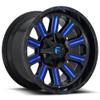 FUEL OFF-ROAD HARDLINE 18X9 5X4.5/5.0 5.04 1mm GLOSS BLACK RED TINTED CLEAR - D62118902650 view 2