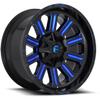 FUEL OFF-ROAD HARDLINE 18X9 5X4.5/5.0 5.04 1mm GLOSS BLACK RED TINTED CLEAR - D62118902650 view 3