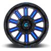 FUEL OFF-ROAD HARDLINE 18X9 5X4.5/5.0 5.04 1mm GLOSS BLACK RED TINTED CLEAR - D62118902650 view 4