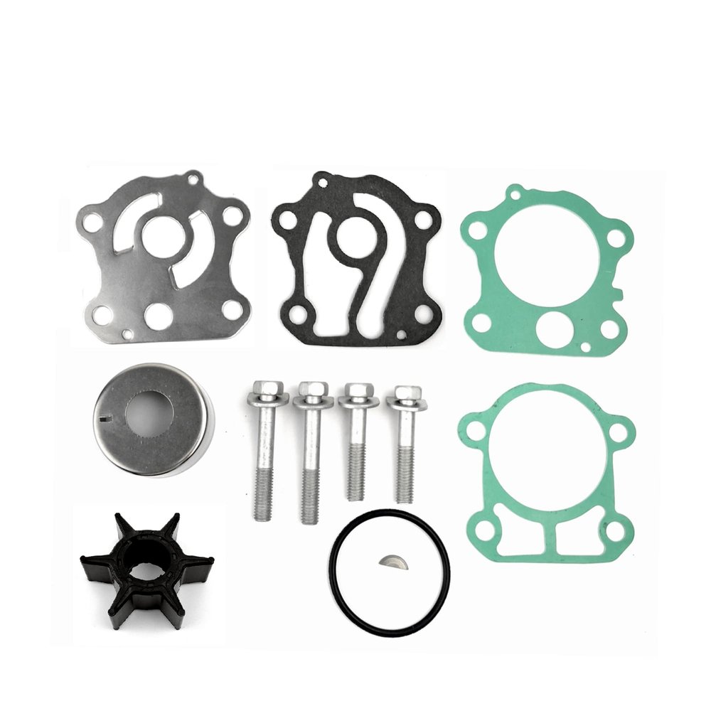 WINGOGO 6H3-W0078-02-00 Water Pump Impeller Repair Kit Replacement for Yamaha Outboard 50 60 70 HP F50 T50 C60 E60 Boat Motor Engine parts Sierra 18-3465 6H3-W0078-01-00 6H3-W0078-00-00 6H3-W0078-A0