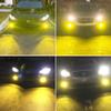 AUXLIGHT 880 LED Fog Light DRL Bulbs, 3000 Lumens Extremely Bright 890 899 892 893 884 885 Bulbs Replacement for Cars, Trucks, Golden Yellow view 2