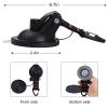 CONBOLA Suction Cups Hooks Heavy Duty Camper Accessories Car Camping Essentials Tie Down 2 Pieces Suction Cup with Securing Hook Strong Power for Car Awning Boat SUV Tent Window Glass.(2 pcs) view 2
