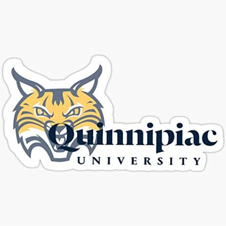 Quinnipiac Bobcat - Pack of 3 Stickers - Auto, Wall, Laptop, Cell, Truck Sticker for Windows, Cars, Trucks