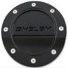 Drake Muscle Cars FS3Z-6640526-SA Fuel Door Comp Series Black with Shelby Logo view 2