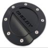 Drake Muscle Cars FS3Z-6640526-SA Fuel Door Comp Series Black with Shelby Logo view 3
