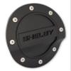 Drake Muscle Cars FS3Z-6640526-SA Fuel Door Comp Series Black with Shelby Logo view 4