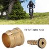 Connecting Insert Kit for Hydraulic Disc Brake Hose - Olive and Mountain Barb, Brass Connection view 4