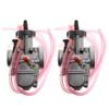 Compatible with 2pcs PWK Style 34MM 34 Mil Larger Carburetor Carbs Assembly for Yamaha Banshee view 1