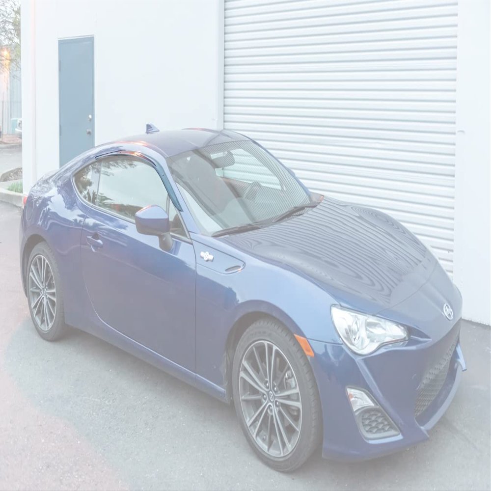 Replacement for 2013-2021 Scion FR-S | Subaru BRZ | Toyota 86 EOS Visors JDM Clip-ON Style Smoke Tinted Side Vents Window Deflectors Rain Guard DWV-SBRZ-OE