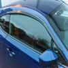 Replacement for 2013-2021 Scion FR-S | Subaru BRZ | Toyota 86 EOS Visors JDM Clip-ON Style Smoke Tinted Side Vents Window Deflectors Rain Guard DWV-SBRZ-OE view 3