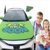 S^0 Get Well Soon- Car Hood Covers and Flags 5 pcs set view 3