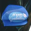 S^0 Happy Graduation Social Distancing Car Hood Covers and Flags 5 pcs Ensemble view 3