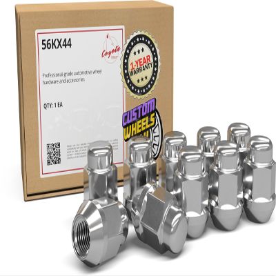 Wheel Accessories Parts 10 Pcs M12 x 1.25 12 x 1.25 Thread Bulge Acorn 35mm 1.38" Long Lug Nuts Chrome 13/16" 21mm Hex Fits Infiniti Pass Cars Nissan Pass Cars with Aftermarket Wheels