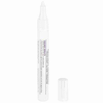 Qiilu Tire Paint Pen, 1 Pcs Professional Plastic Car Pencil Tire Paint Pen Mark Pens (White)