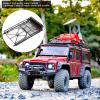 RC Car Roof Rack Large Size Roof Rack Luggage Carrier with LED Lights for Control Crawler Car view 3