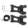 Pedal Toe Clips and Straps, Toe Clips, Adjustable Pedal Toe Clips and Straps for Cycling Road Mountain Bike, 1 Pack view 1