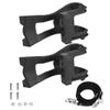 Pedal Toe Clips and Straps, Toe Clips, Adjustable Pedal Toe Clips and Straps for Cycling Road Mountain Bike, 1 Pack view 4