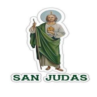 San Judas Tadeo Decal/Sticker Multiple Sizes (12")
